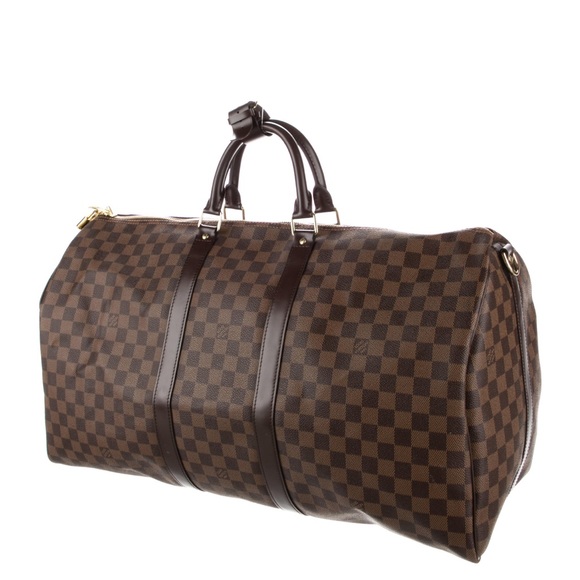 Louis Vuitton Ebene Keepall Bandouliere 55 Travel Bag - Picture 6 of 6